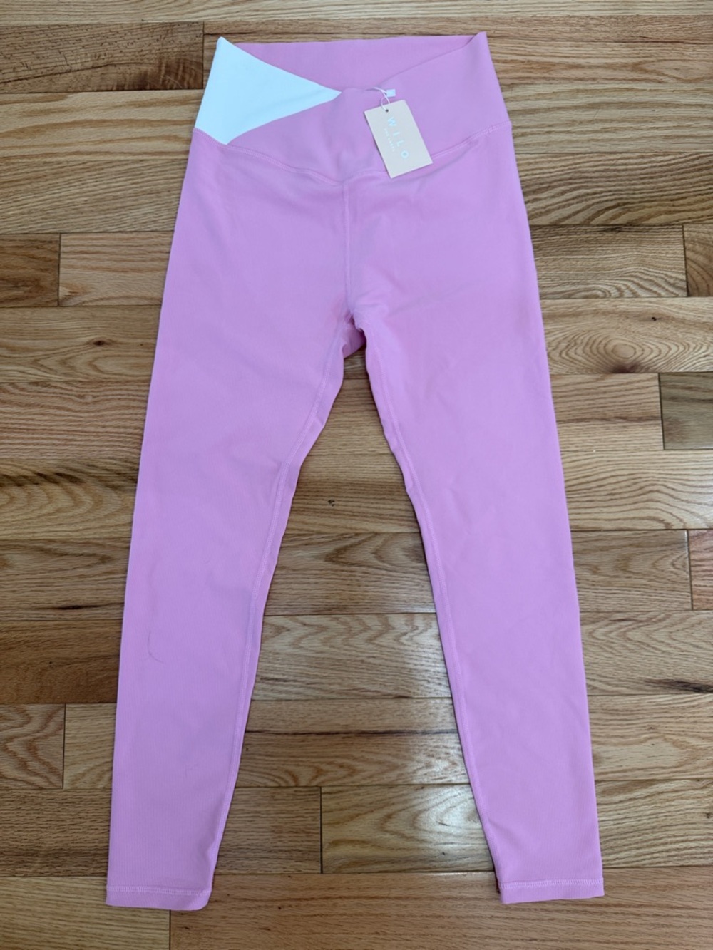 Wilo The Label Pink High-Waist Leggings